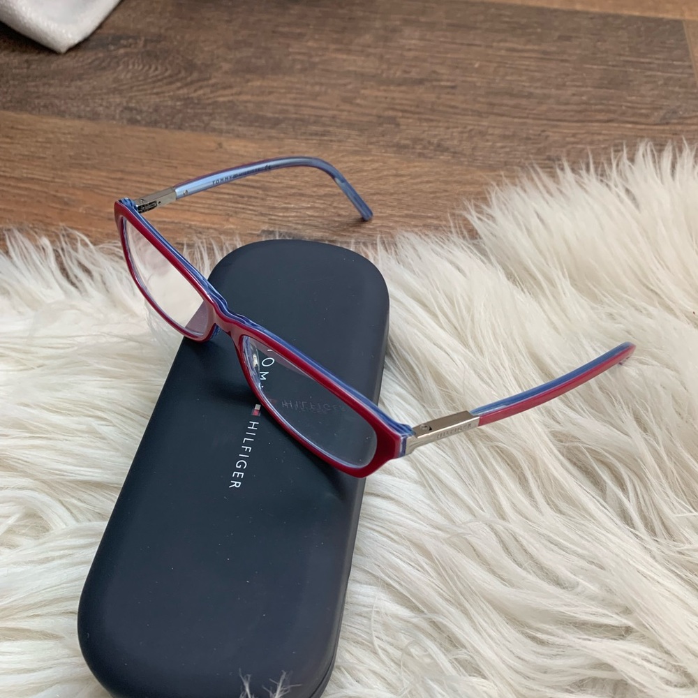 Tommy Hilfiger Women’s Pink And Blue Glasses - Picture 9 of 11